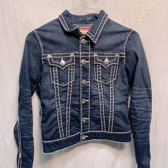 True religion Jean jacket! - Picture 1 of 5